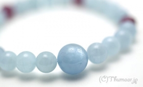 アクアマリンのブレスレット