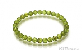 ラリマーのペンダント、ストーンオイル、ぺリドットのブレスレット