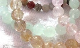 ルチルクォーツのブレスレット