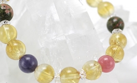 黄金色に輝くシトリンにビックリしました！