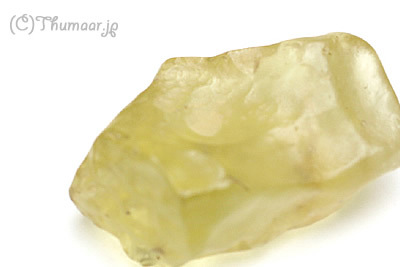 私の愛鉱石はリビアングラスでした